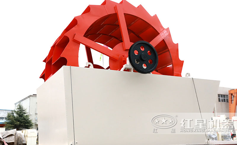 XS輪式洗砂機(jī)，多輪斗洗沙，省水省電