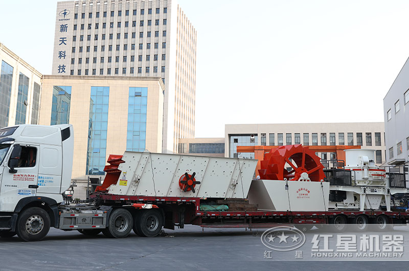 全套河卵石制砂生產(chǎn)線(xiàn)設(shè)備發(fā)貨