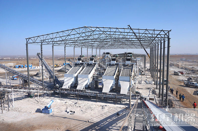 時(shí)產(chǎn)1000噸碎石生產(chǎn)線(xiàn)