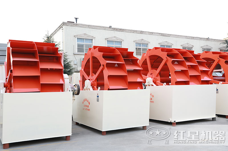 山沙洗砂機(jī)圖片，雙輪、三輪