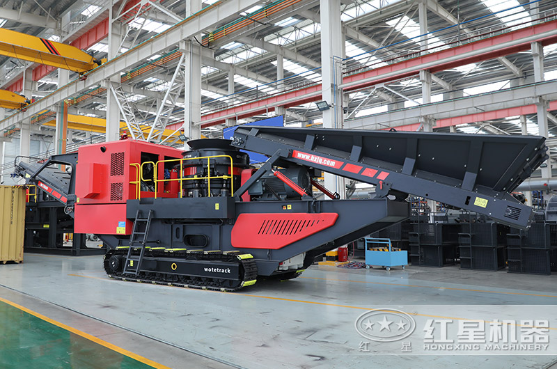 履帶式移動破碎機